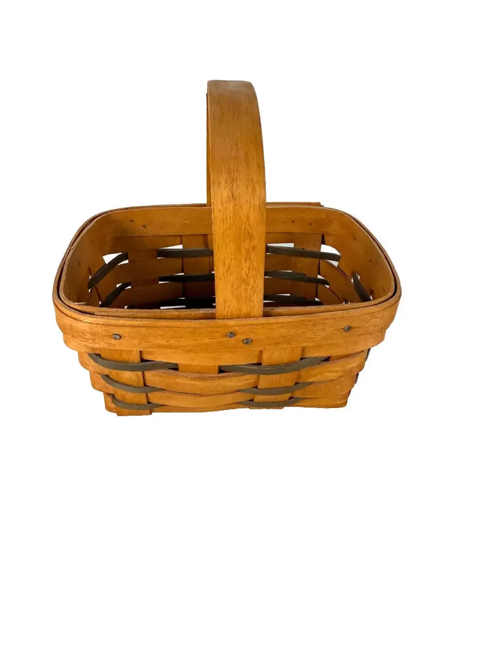 1998 Longaberger Heartland Mini Chore Basket Vintage 7